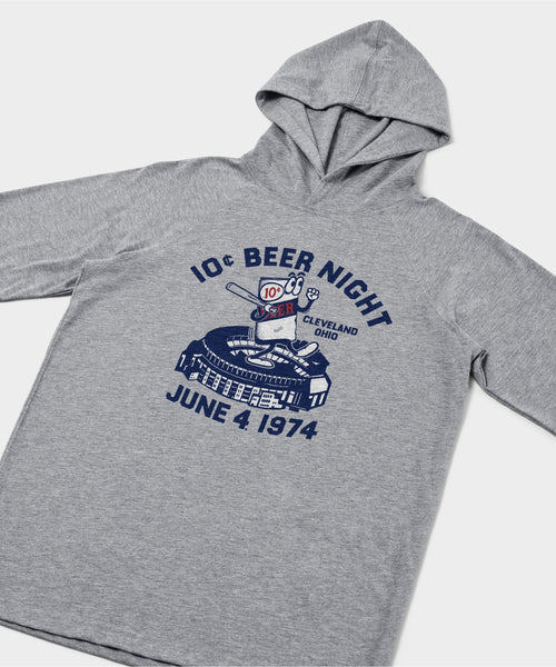 10 Cent Beer Night Cleveland Ohio Lightweight Hoodie product image 2