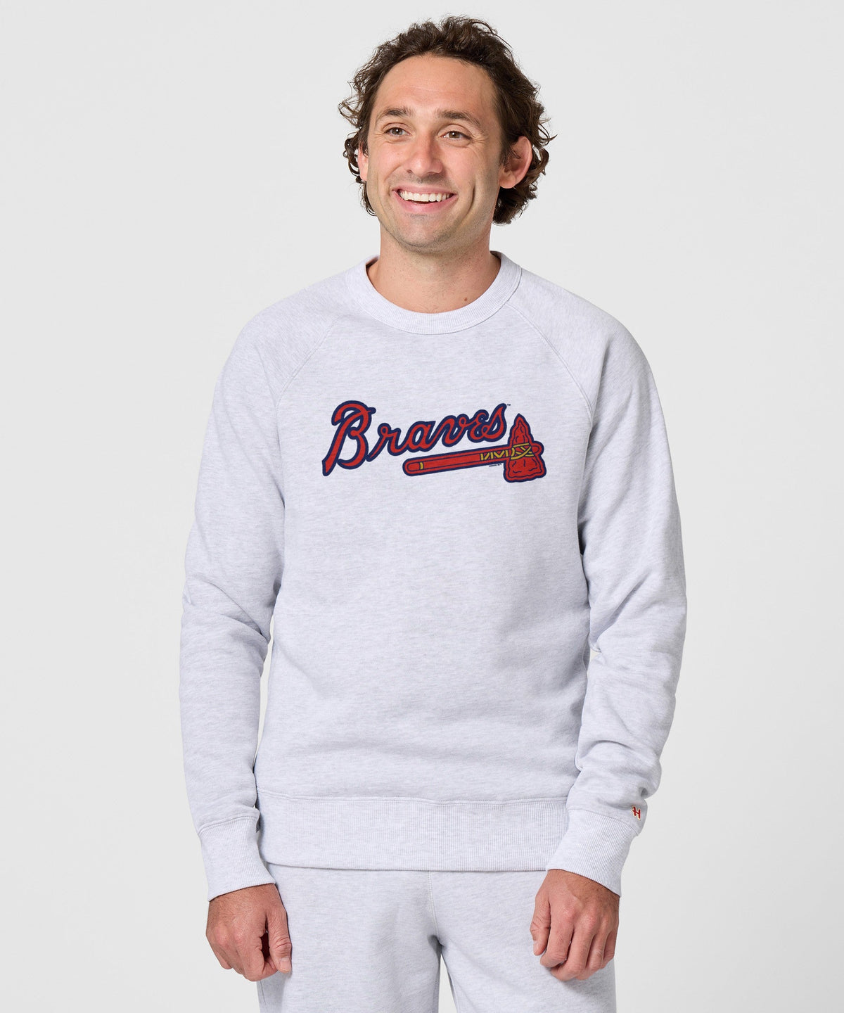Atlanta Braves Jersey Logo '18 Crewneck product image 3