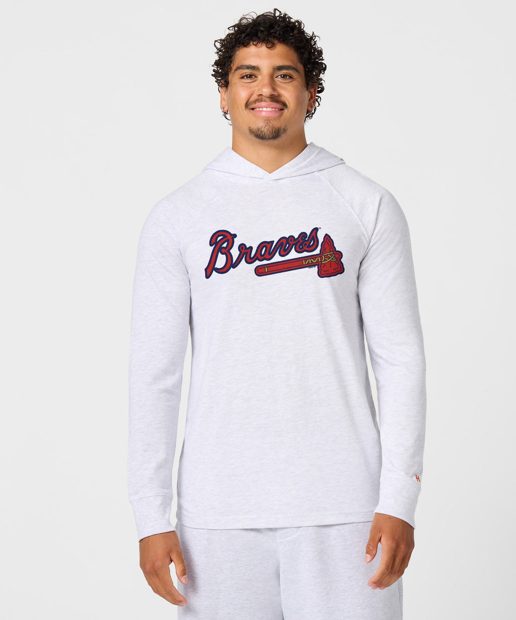 Atlanta Braves Jersey Logo '18 Lightweight Hoodie product image 3