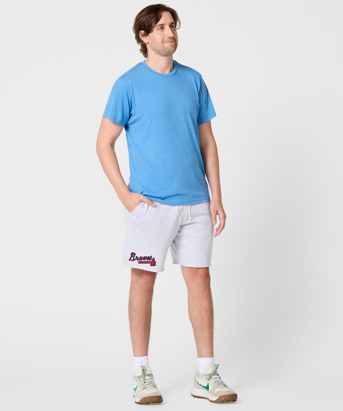 Atlanta Braves Jersey Logo '18 Sweat Shorts product image 5
