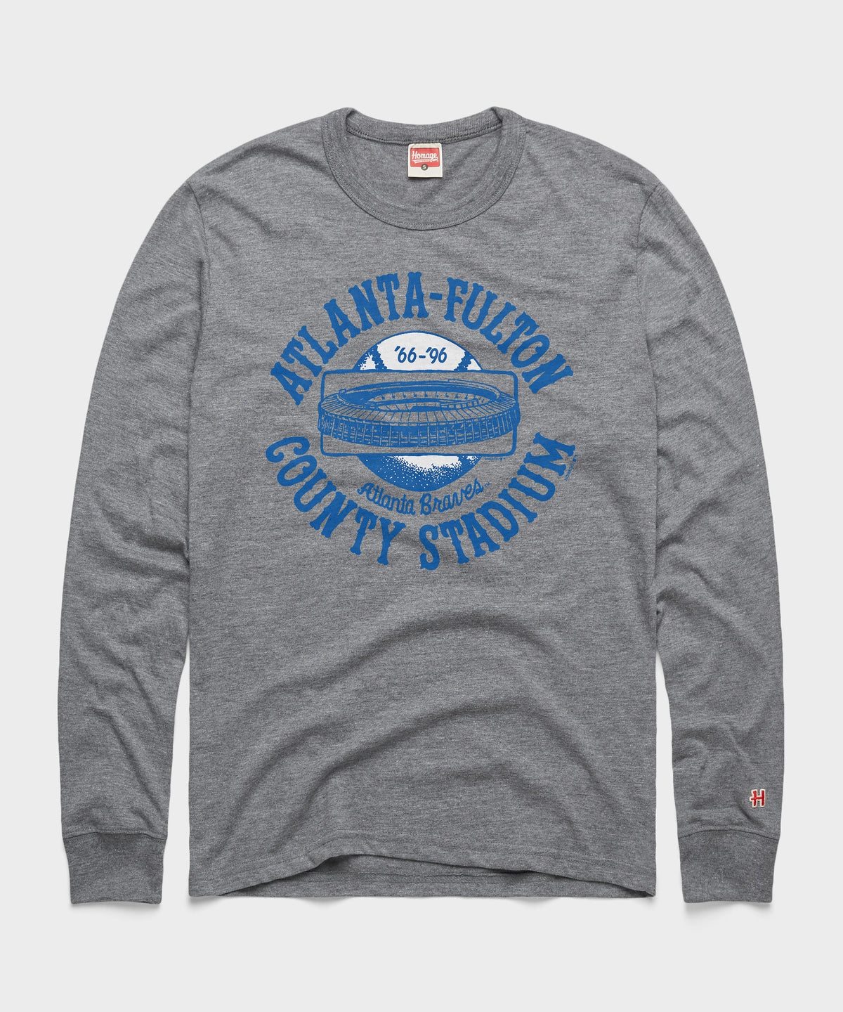 Atlanta-Fulton County Stadium Long Sleeve Tee product image 1