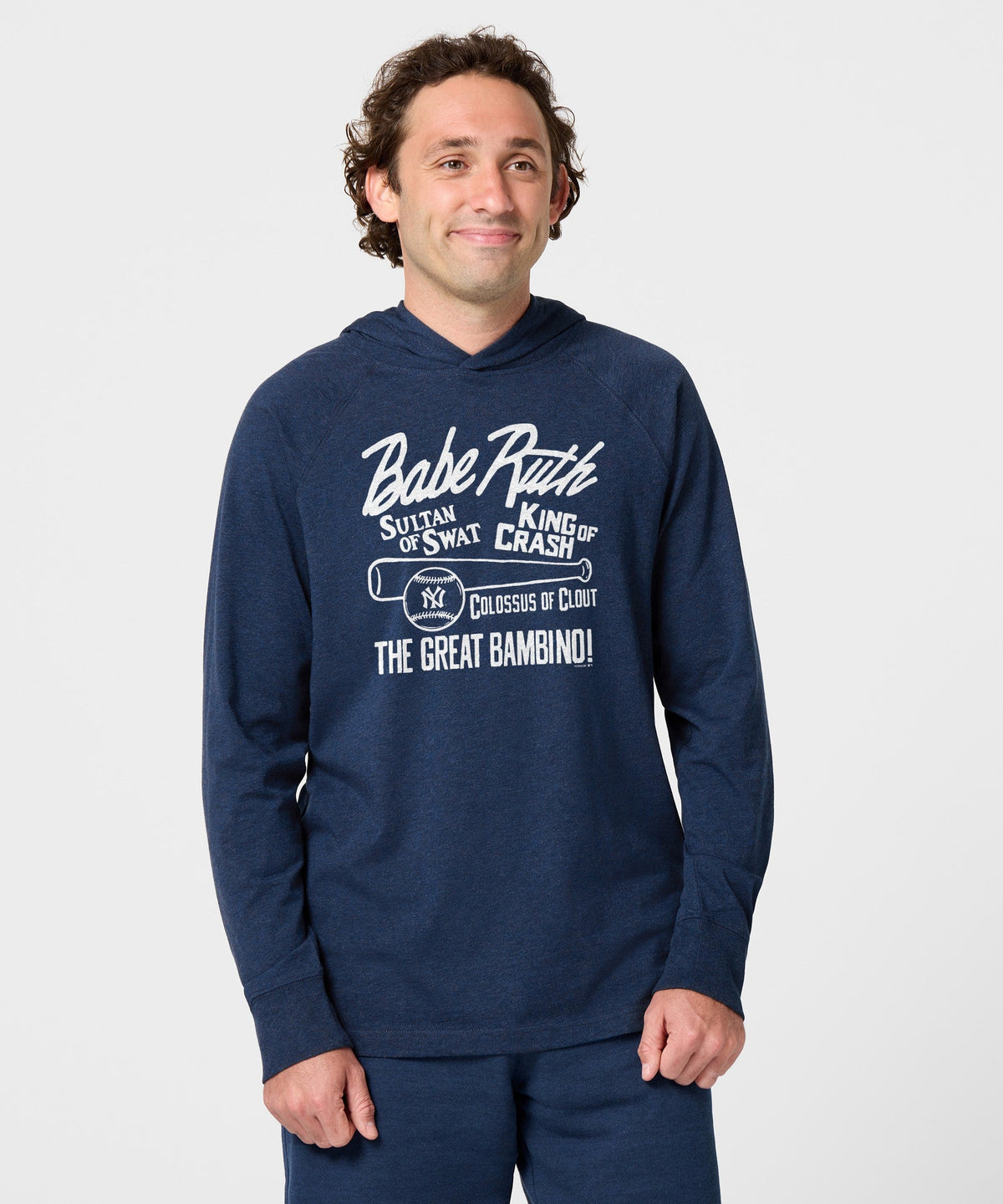 Babe Ruth Nicknames Lightweight Hoodie product image 3