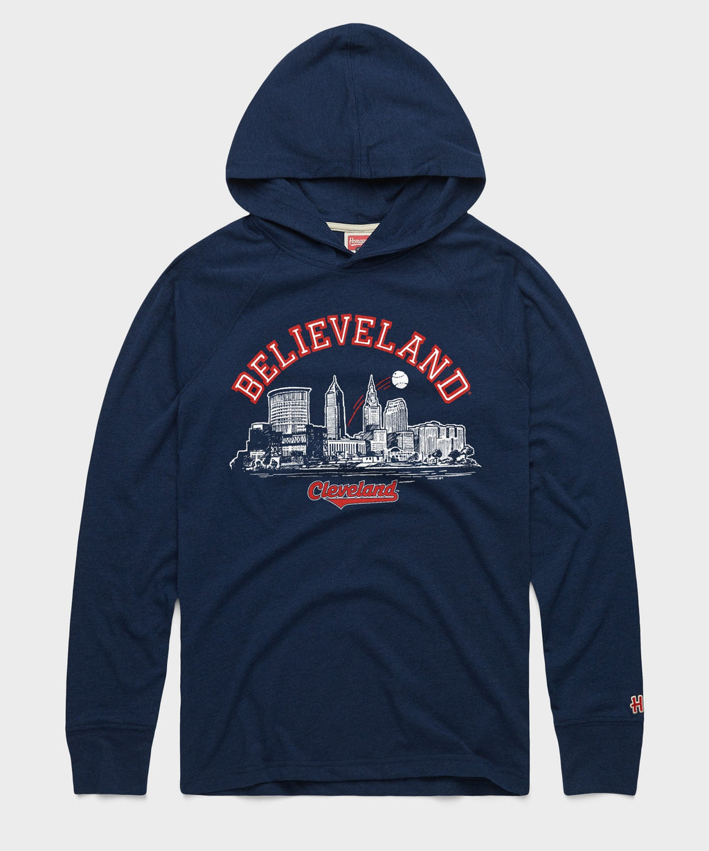Believeland Cleveland Baseball Lightweight Hoodie product image 1