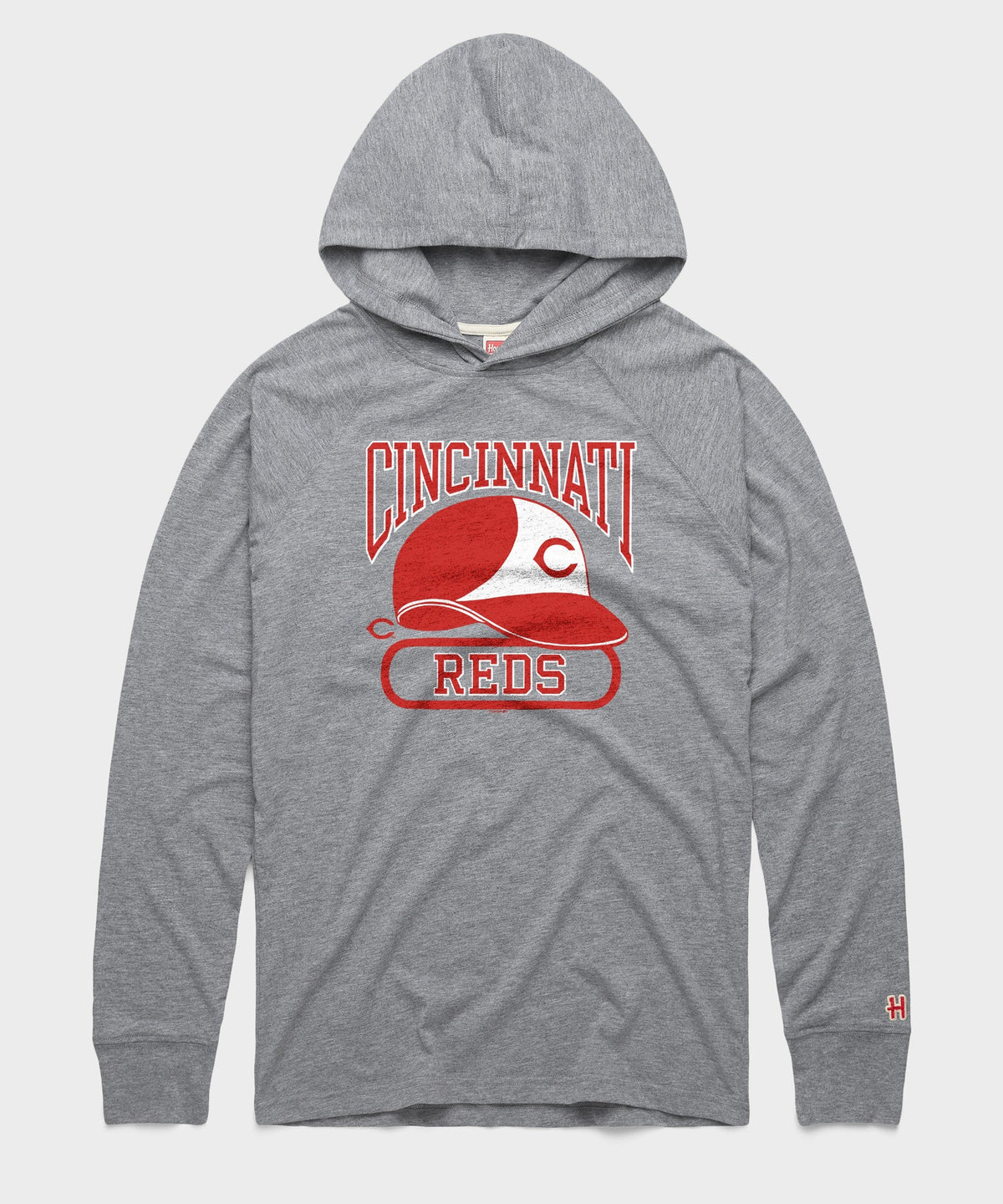 Cincinnati Reds Helmet Lightweight Hoodie product image 1