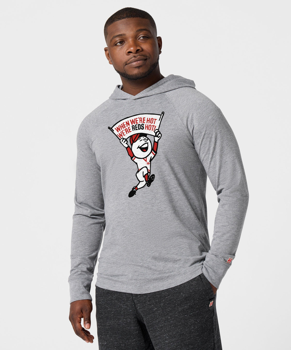 Cincinnati We're Reds Hot Lightweight Hoodie product image 3
