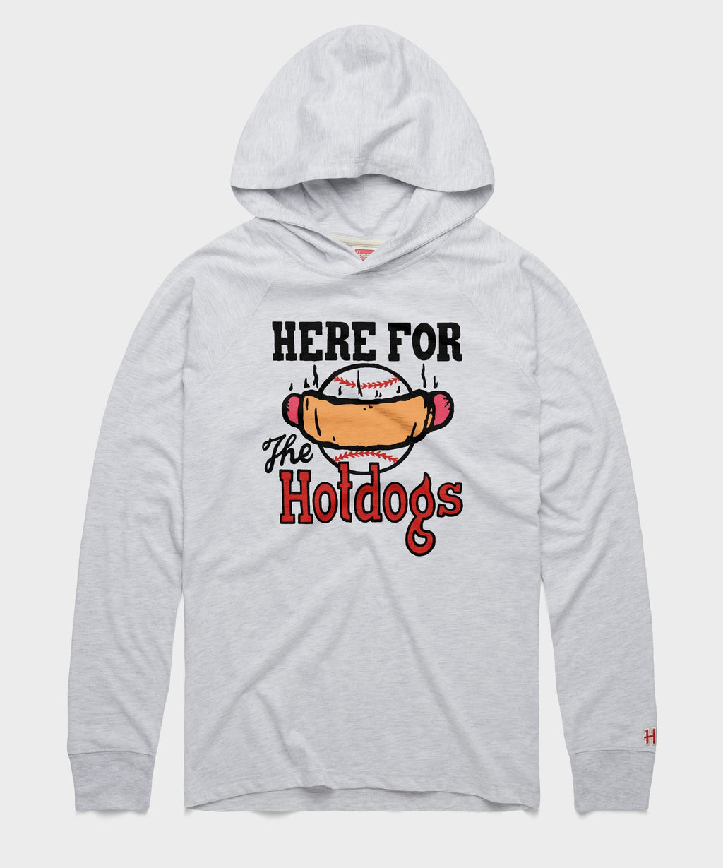Here For The Hotdogs Lightweight Hoodie product image 1