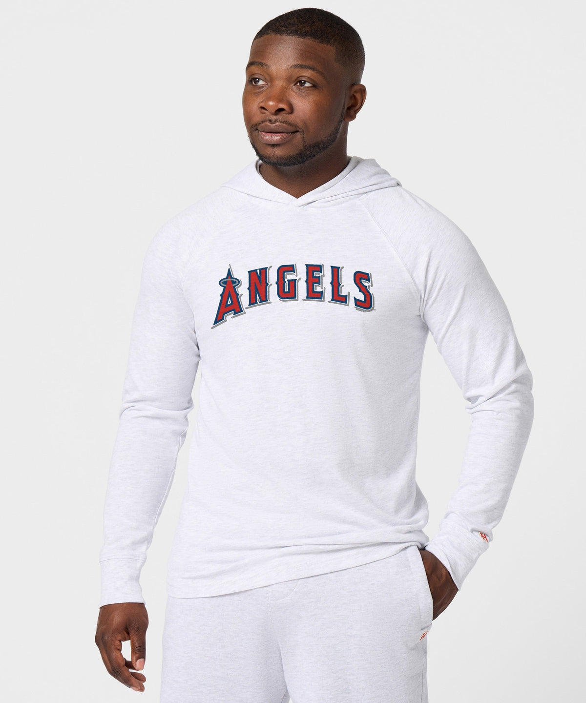 Los Angeles Angels Jersey Logo '12 Lightweight Hoodie product image 3