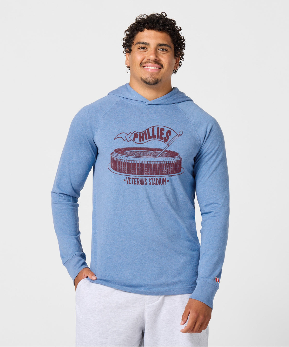 Phillies Veterans Stadium Lightweight Hoodie product image 3