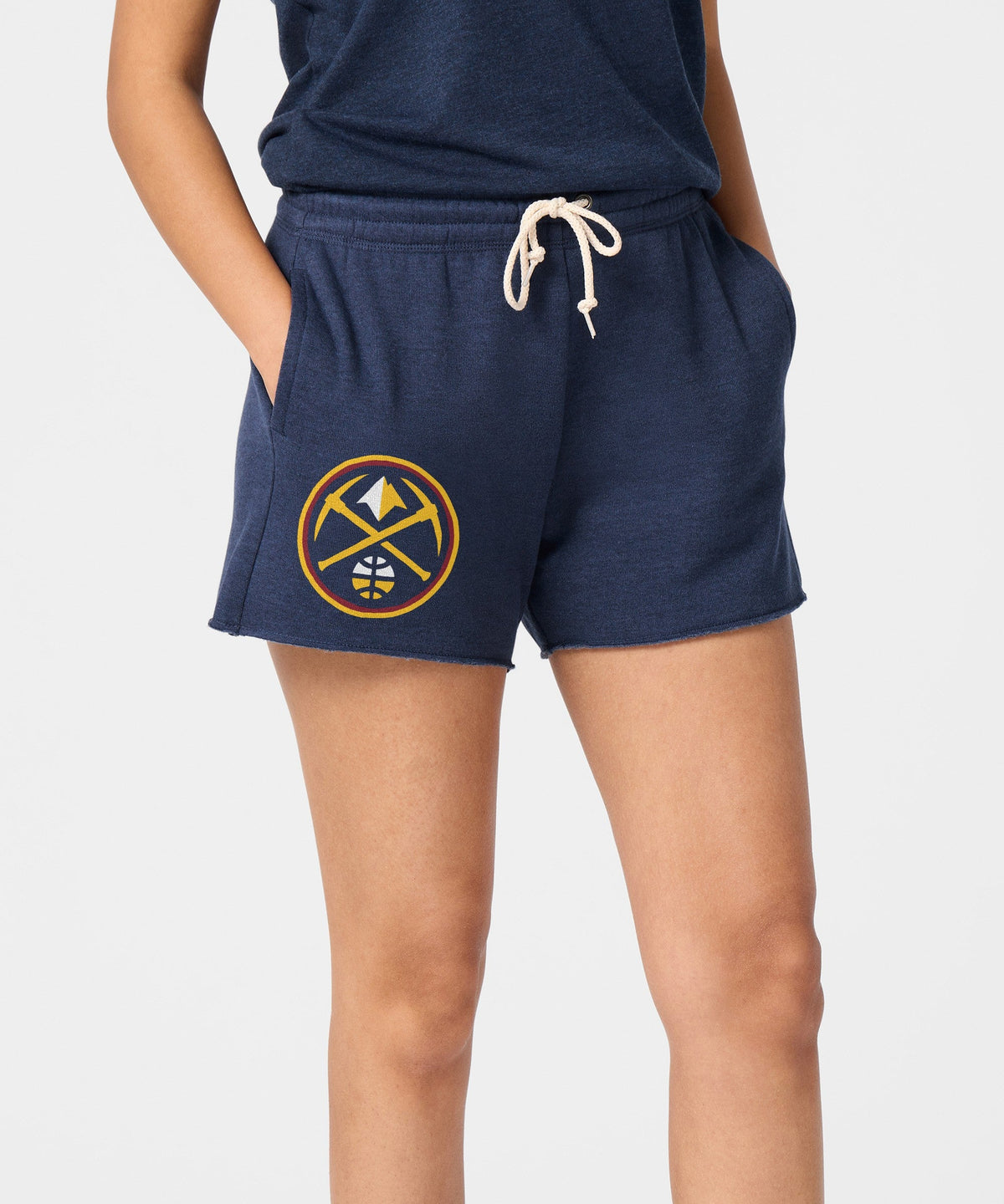 Women's Denver Nuggets Logo Sweat Shorts product image 3